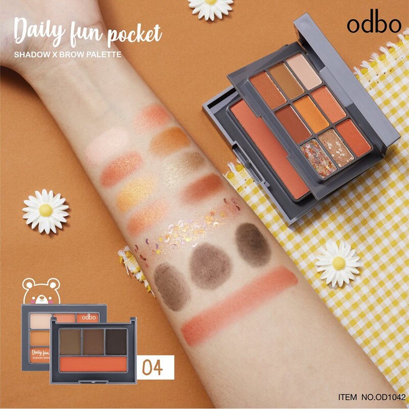Phấn Mắt Odbo Daily Fun Pocket OD1042 9 Ô 04