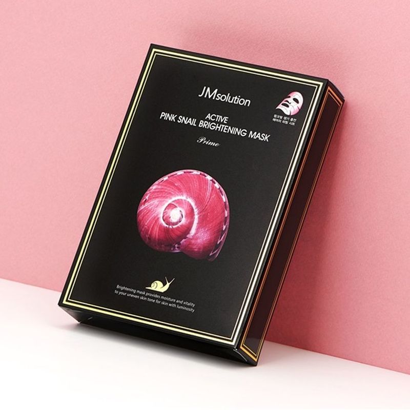Mặt Nạ JM Solution Mask Ốc Sên Hồng