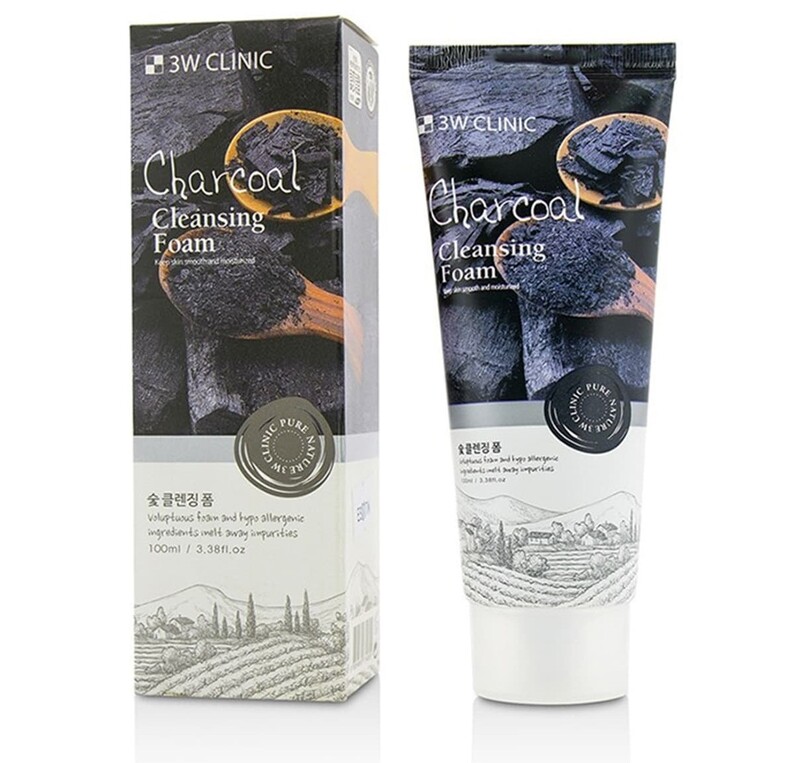 ​​Sữa Rửa Mặt 3W Clinic - than hoạt tính 100ml 
