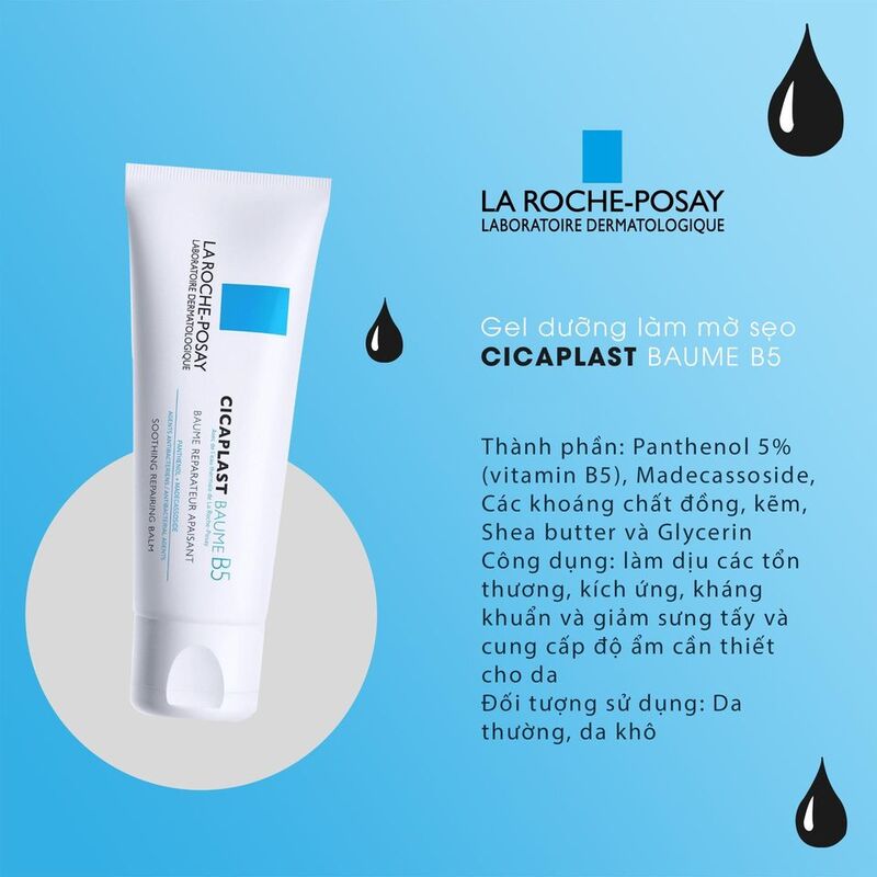 Kem Dưỡng La Roche-Posay Cicaplast Baume B5 Soothing Repairing Balm 100ml