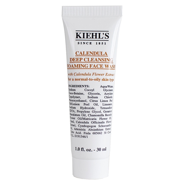 Sữa Rửa Mặt Kiehl's Calendula Deep Cleansing Foaming Face Wash Hoa Cúc 30ml