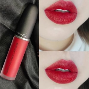 Son Kem MAC Powder Kiss Liquid Lipcolour 975 Ruby Boo 5ml