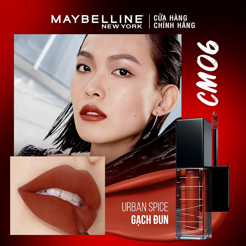 Son Kem Maybelline Sensational Cushion Matte CM06 Mịn Lì Như Nhung 6.4ml