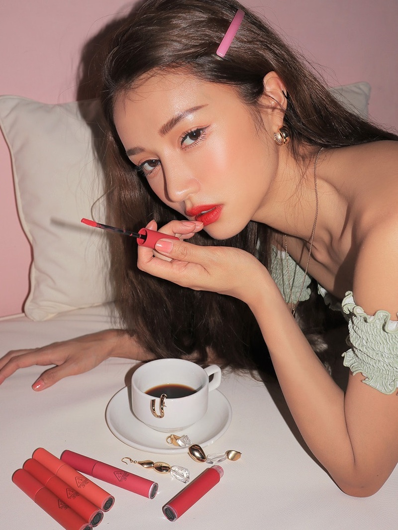 Son Kem Lì 3CE Velvet Lip Tint Absorbed 4g