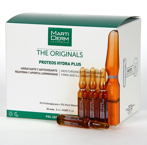 Tinh chất MartıDerm Originals Proteos Hydra Plus Chống Lão Hóa & Làm Săn Chắc Da  Hộp 30 ống