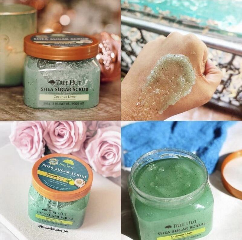 Tẩy Tế Bào Chết Body Tree Hut Shea Sugar Scrub Coconut Lime 510g