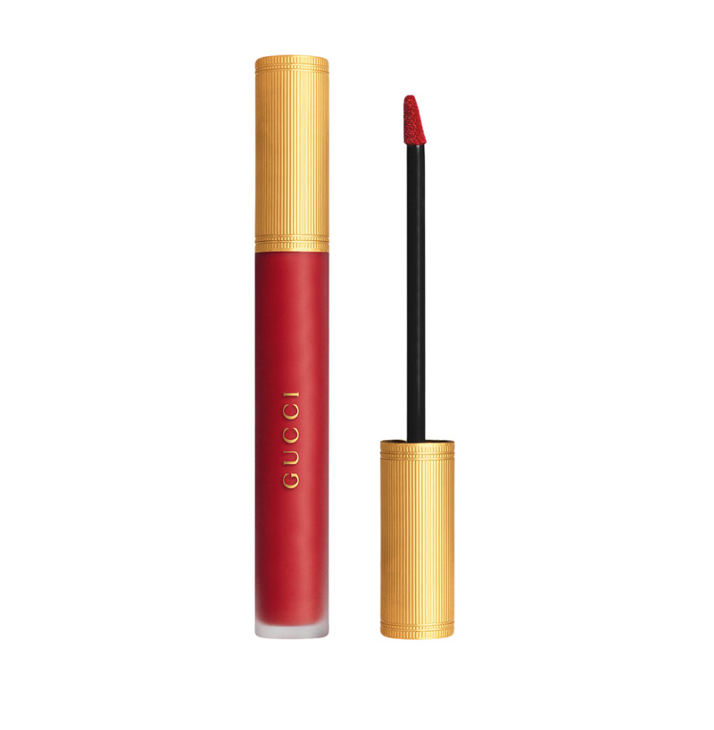 Son Kem Gucci Rouge Liquid Matte Lip Colour 25 Goldie Red 6.5ml