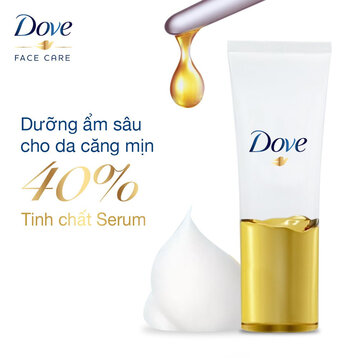Sữa Rửa Mặt Dove Cấp Ẩm, Làm Mềm Da 30g