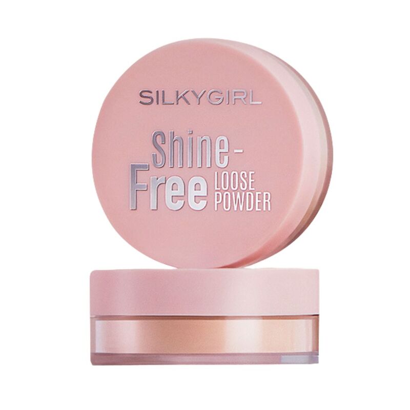 Phấn Phủ Silkygirl Shine Free Loose Powder Dạng Bột Màu 01 Natural Light 10gr