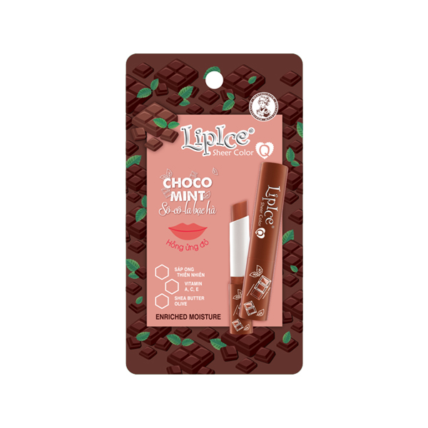 Son Dưỡng LipIce Sheer Color Q Mint Socola Bạc Hà 2.4g