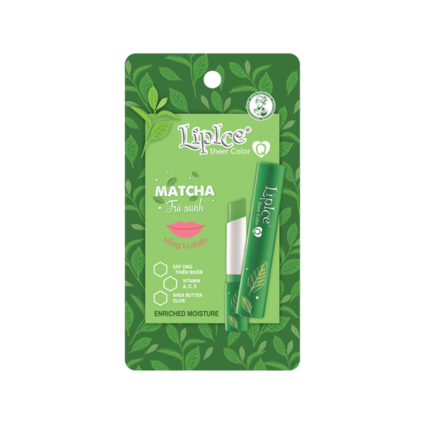 Son Dưỡng LipIce Sheer Color Q Matcha 2.4g