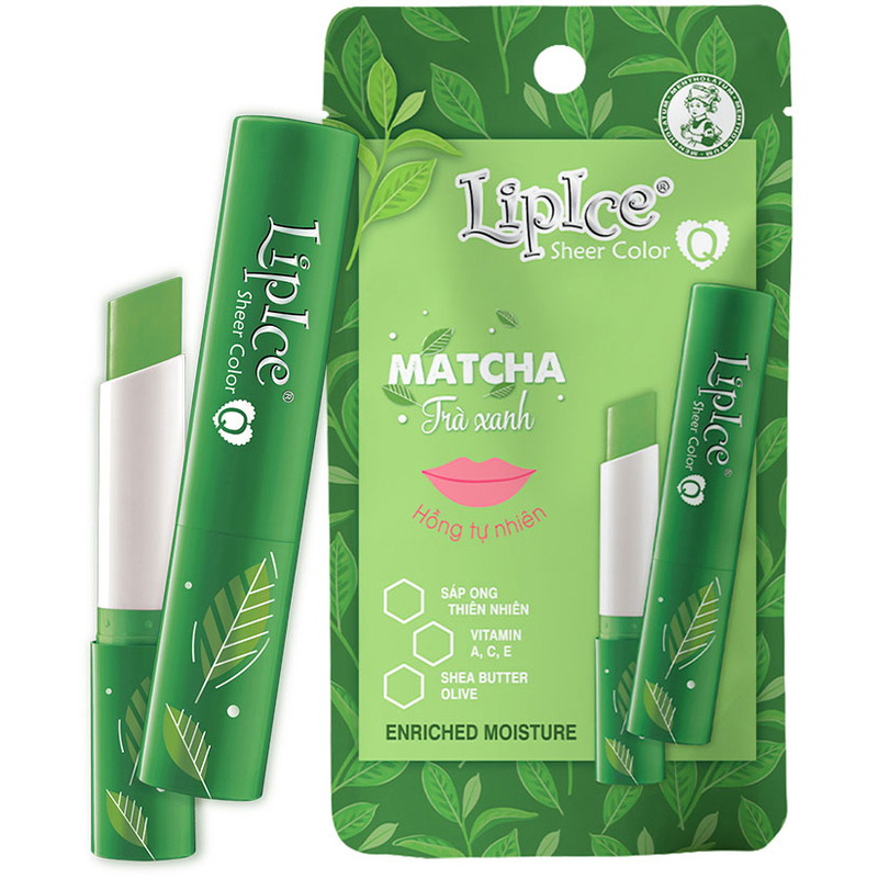 Son Dưỡng LipIce Sheer Color Q Matcha 2.4g
