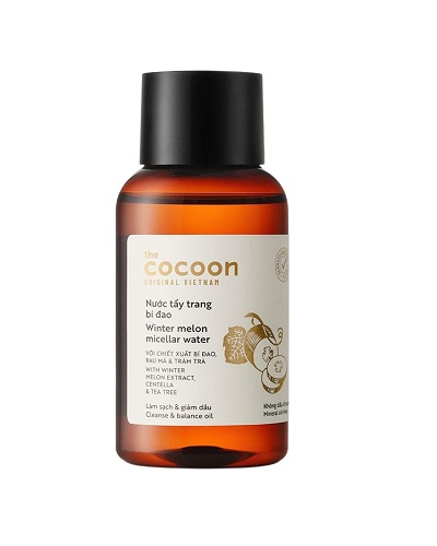Nước Tẩy Trang Cocoon Winter Melon Micellar Water Chiết Xuất Bí Đao Làm Sạch Da 140ml