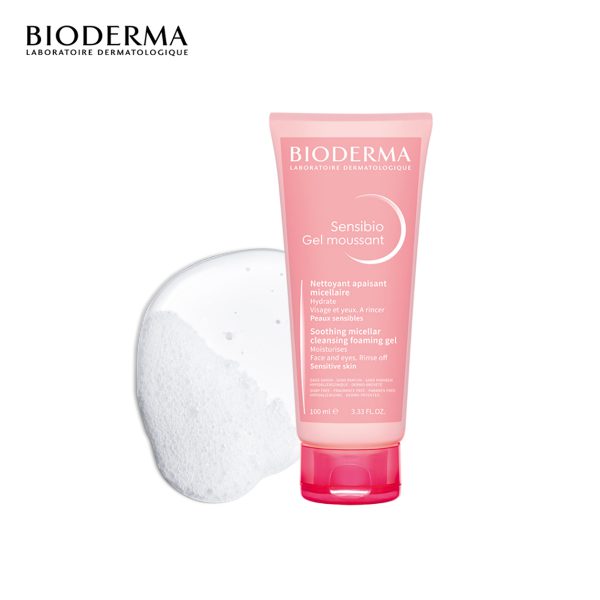 Gel Rửa Mặt Bioderma Sensibio Gel Moussant Cho Da Nhạy Cảm 100ml