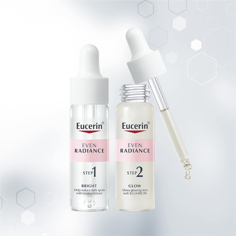 Tinh Chất Eucerin Even Radiance Duo Ampoules 2 Bước Dưỡng Da Sáng Rạng Rỡ 2x15ml