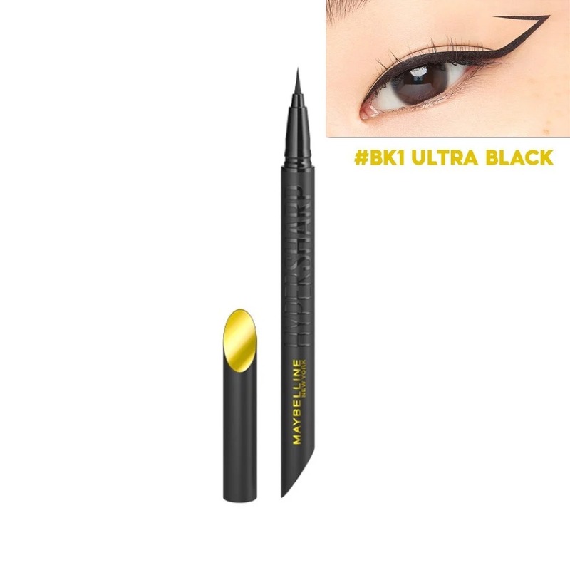 Bút Kẻ Mắt Maybelline Hyper Sharp Liner Extreme Sắc Mảnh BK1 Đen Sắc Sảo 0.4g