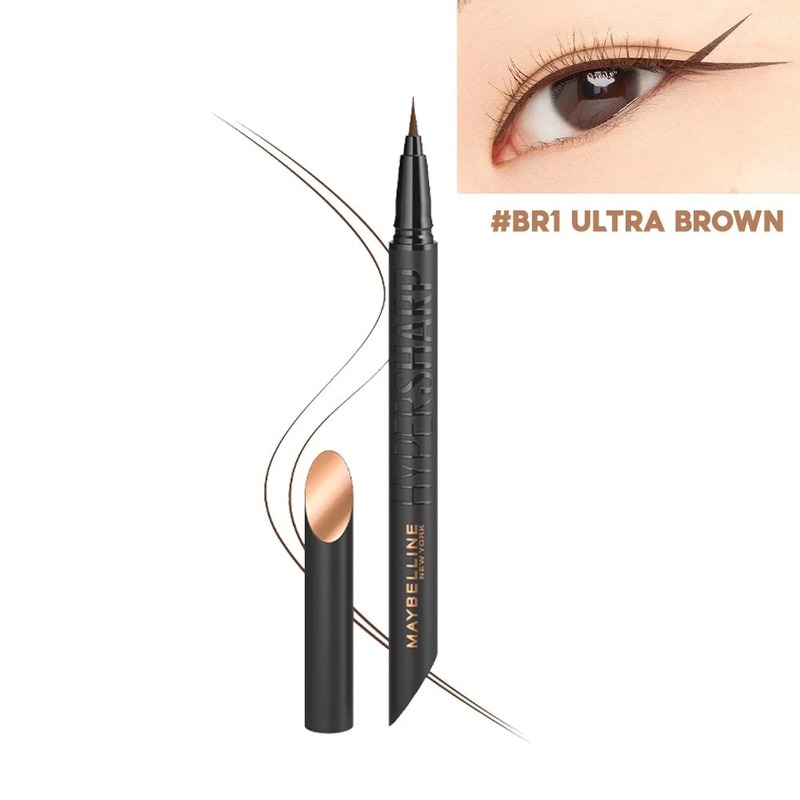 Bút Kẻ Mắt Maybelline Hyper Sharp Liner Extreme Sắc Mảnh BR1 Nâu Tự Nhiên 0.4g