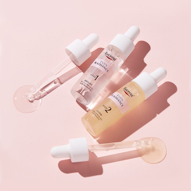 Tinh Chất Eucerin Even Radiance Duo Ampoules 2 Bước Dưỡng Da Sáng Rạng Rỡ 2x15ml