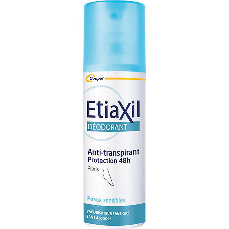 Xịt Khử Mùi EtiaXil Ngăn Mồ Hôi & Giảm Mùi Hôi Chân 100ml