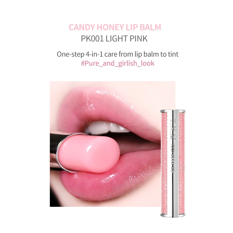 Son Dưỡng YNM Candy Honey Lip Balm Có Màu 3g