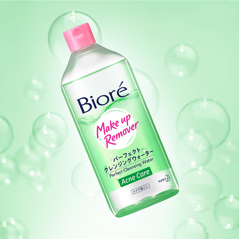 Nước Tẩy Trang Bioré Make Up Remover Acne Care Ngừa Mụn Hoàn Hảo 400ml