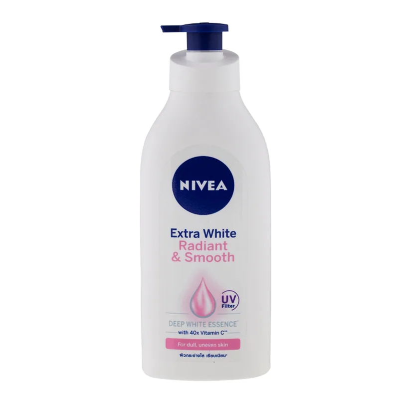Sữa Dưỡng Thể Nivea Extra White Radiant & Smooth UV Body Lotion Dưỡng Da Sáng Mịn 600ml 