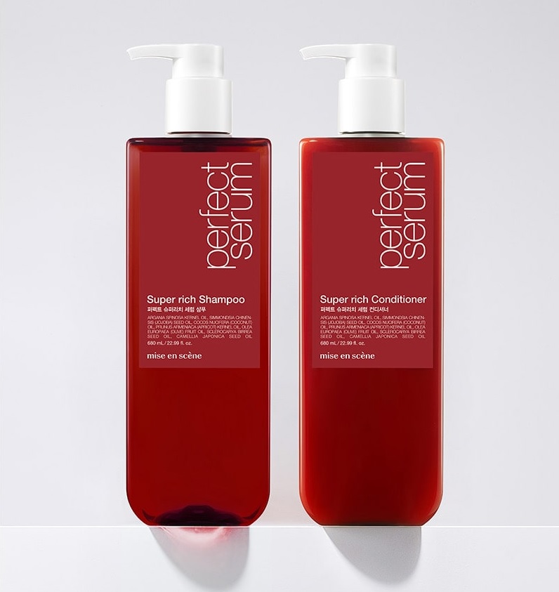 Dầu Xả Miseen Scene Perfect Serum 680ml -  Super Rich Conditioner ĐỎ