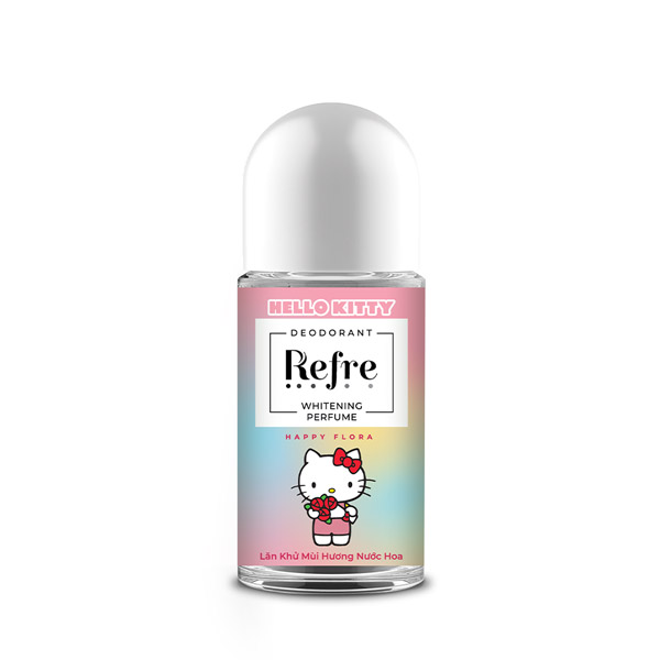 Lăn Khử Mùi Refre x Hello Kitty Hương Hạnh Phúc 40ml