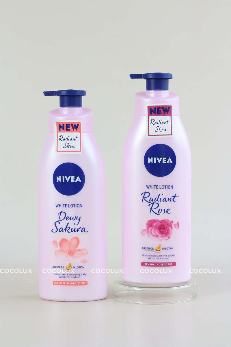 Sữa Dưỡng Thể Nivea Dưỡng Sáng Da Hương Hoa Anh Đào 350ml