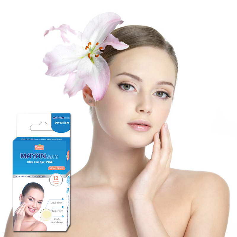 Miếng Dán Mụn Mayan Ultra Thin Spot Plus 12+8 PCS
