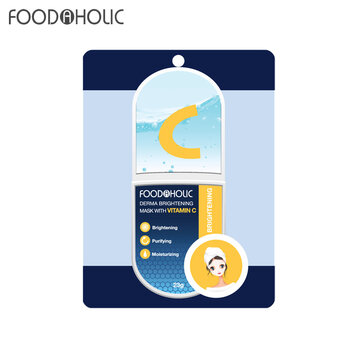 Mặt Nạ Food A Holic - Vitamin C Dưỡng Sáng, Mờ Thâm 1 PCS
