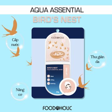 Mặt Nạ Food A Holic - Chiết Xuất Tổ Yến Chống Lão Hóa & Săn Chắc Làn Da 1 PCS