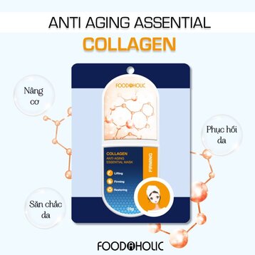 Mặt Nạ Food A Holic - Chiết Xuất Collagen Làm Săn Chắc Da 1 PCS