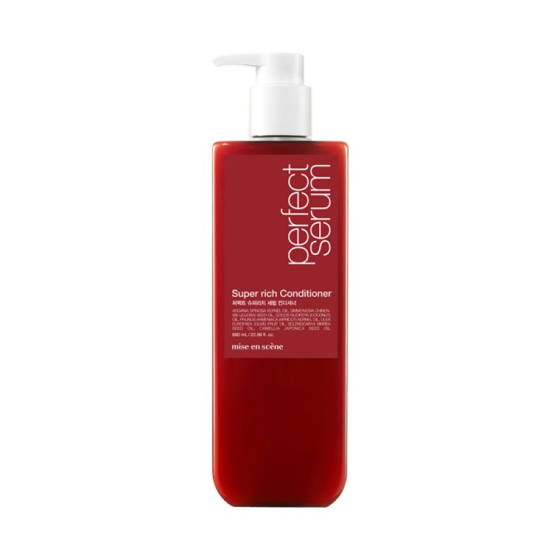 Dầu Xả Miseen Scene Perfect Serum 680ml -  Super Rich Conditioner ĐỎ