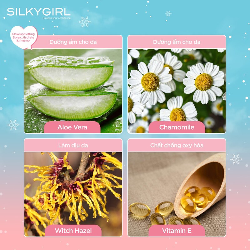 Xịt Giữ Lớp Trang Điểm Silkygirl Lâu Trôi 70ml
