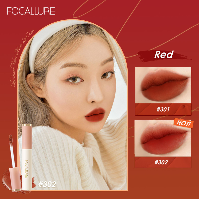 Son Kem Focallure Velvet Smooth Lip Glaze FA196 302 2.4g
