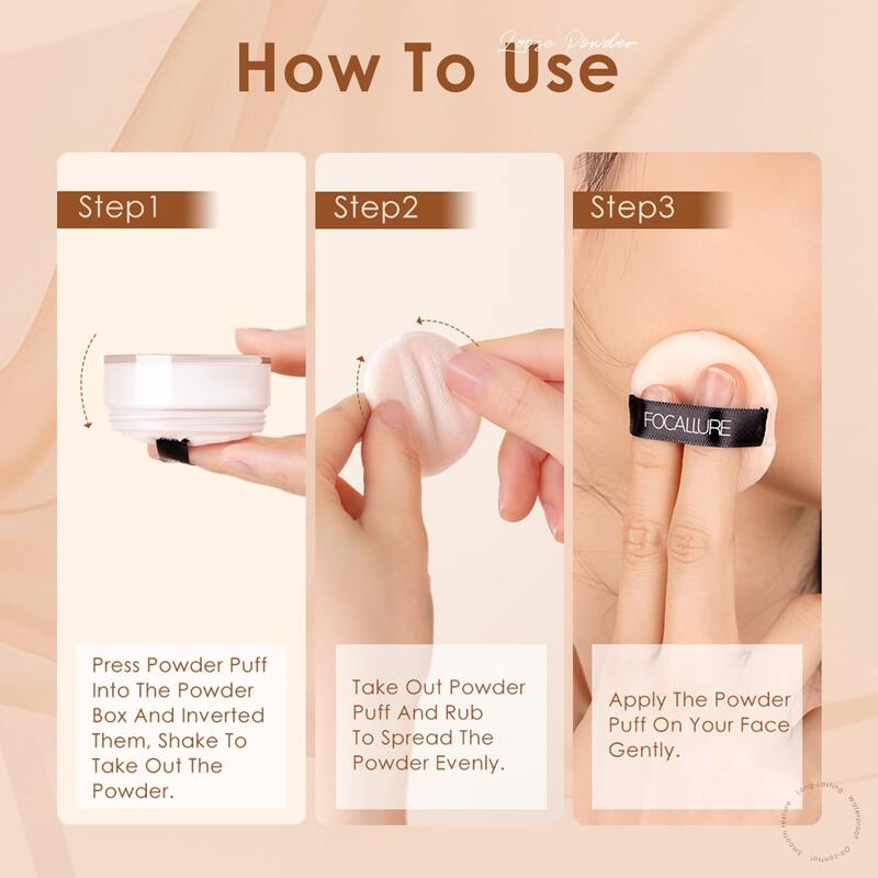 ​​Phấn Phủ Focallure Setting Powder FA15 Tone 01 7g