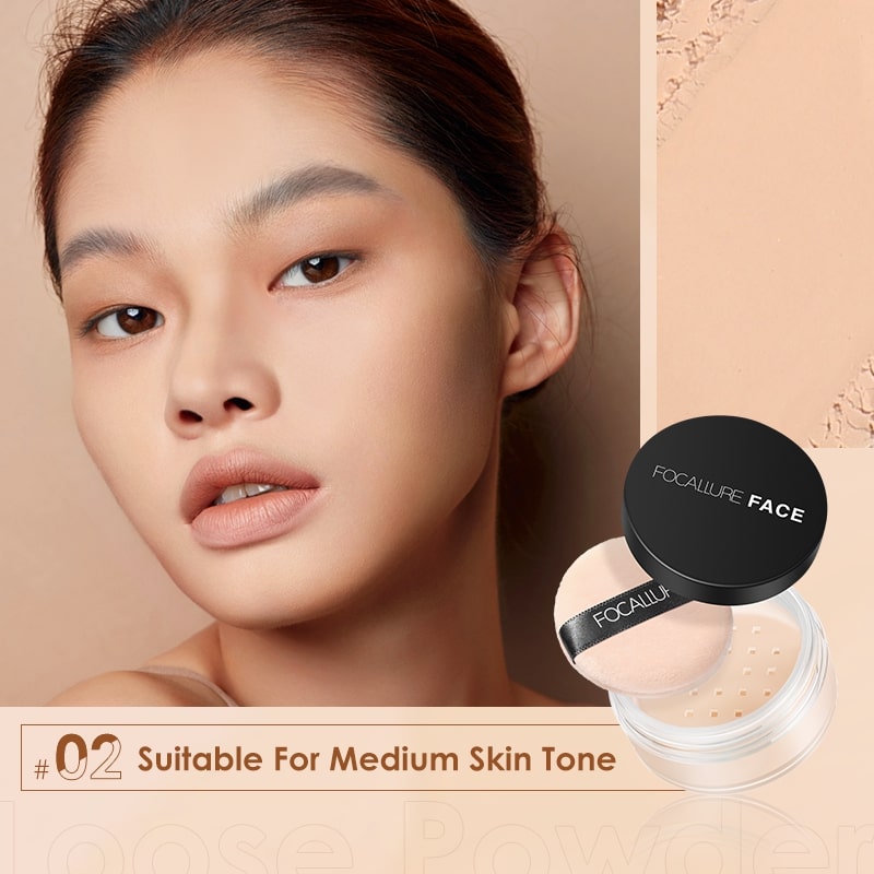 ​​Phấn Phủ Focallure Setting Powder FA15 Tone 02 7g