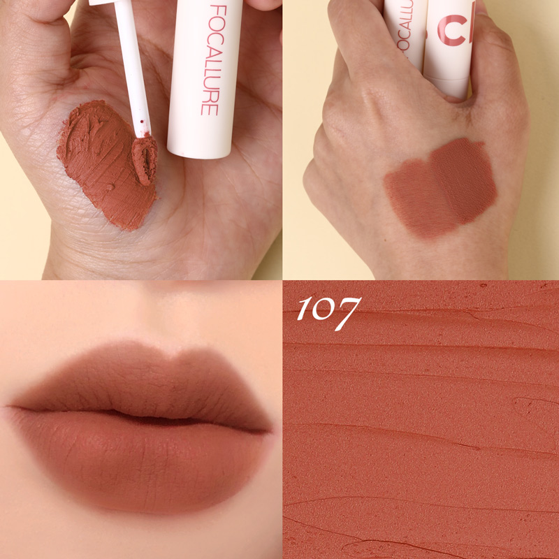 Son Kem Focallure Clay Pillowy Soft Liquid Lipstick FA179 107