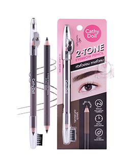 Chì Kẻ Mày Cathy Doll 2 Màu Trong 1 03 Gray Brown 1g+1g
