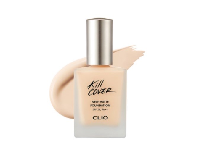 Kem Nền Clio Kill Cover New Matte Foundation SPF 20 PA++ #03 - BY Linen
