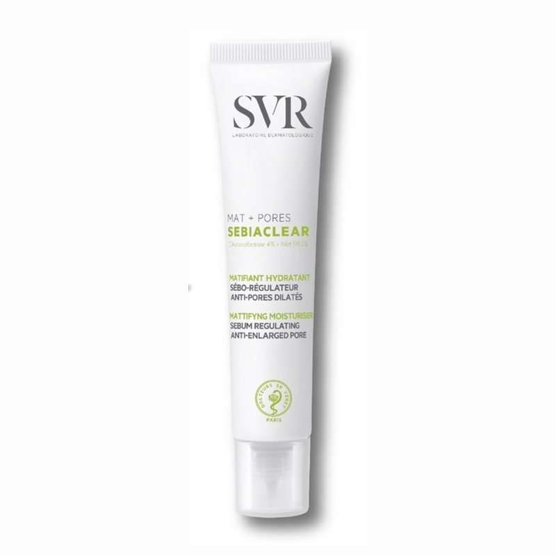 Kem Dưỡng SVR Giảm Mụn Se Khít Lỗ Chân Lông Mat + Pores 40ml