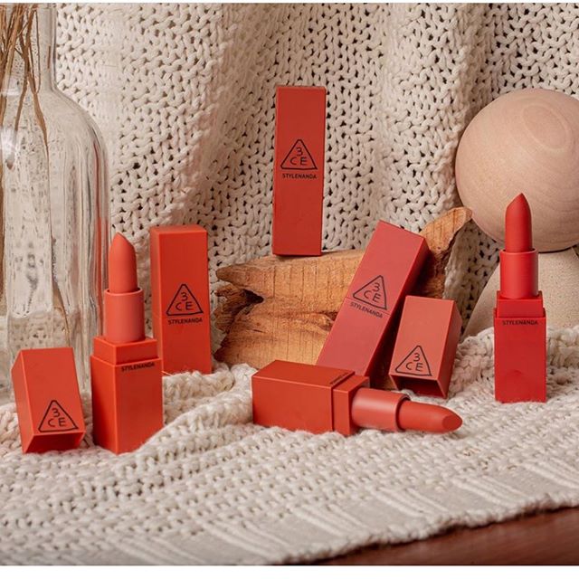 Son Thỏi 3CE Matte Lip Color Mịn Lì 908 Warm Sweet 3.5g