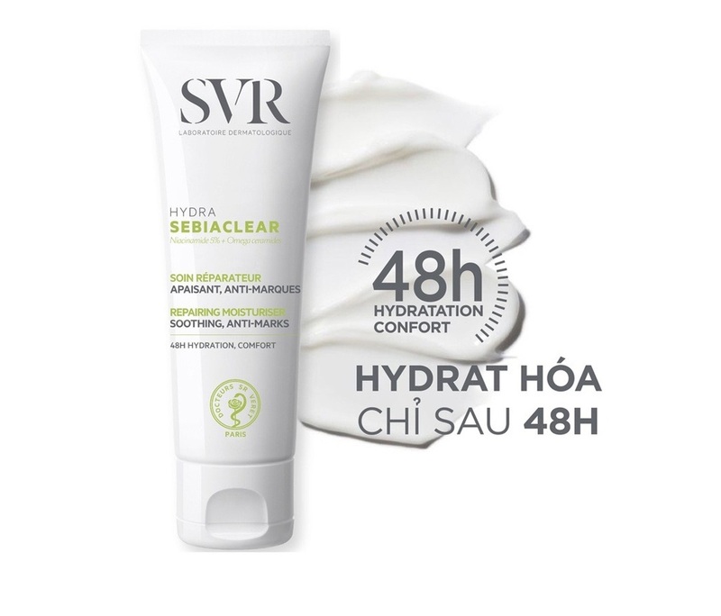 Kem Dưỡng SVR Sebiaclear Hydra Dành Cho Da Dầu Mụn Giảm Thâm 40ml