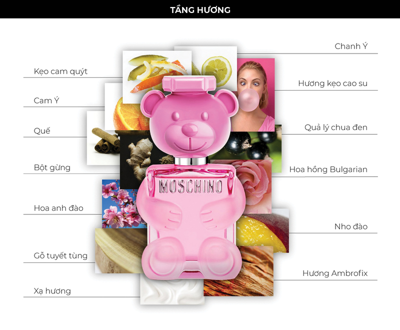 Nước Hoa Moschino Toy 2 Bubble Gum EDT 50ml