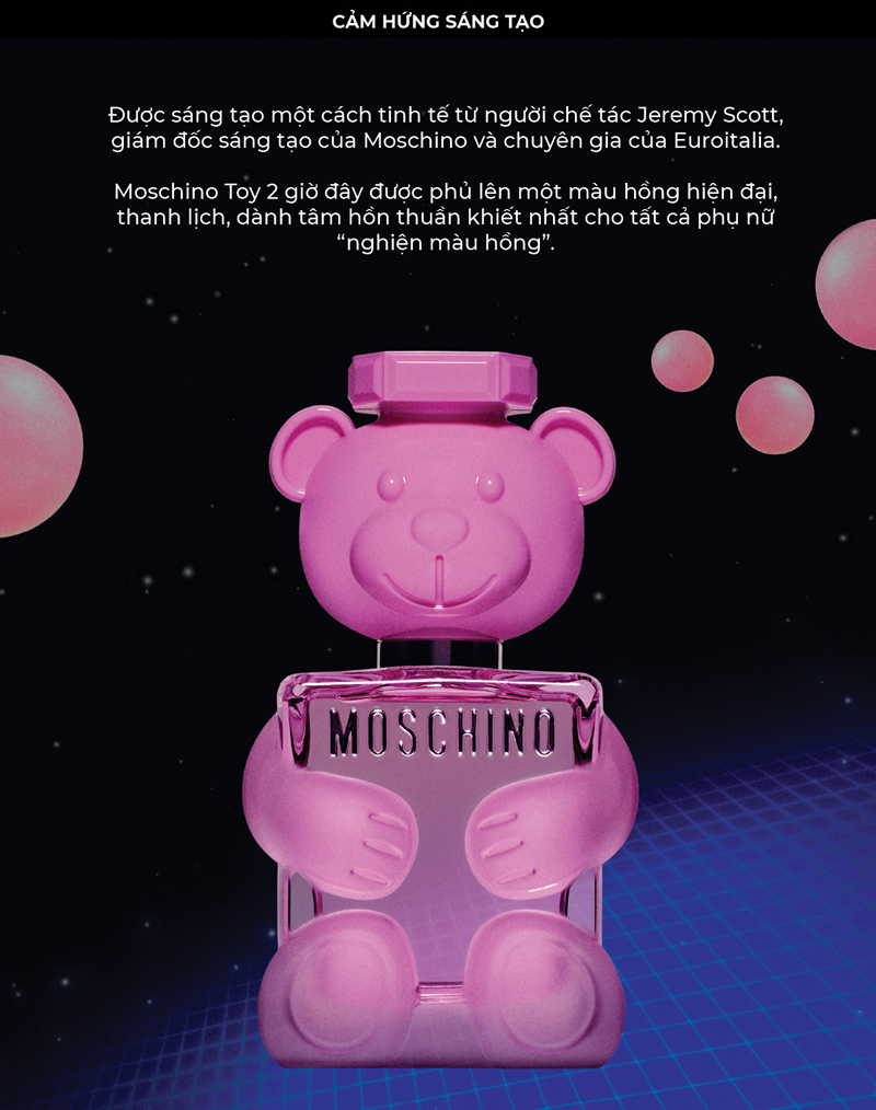 Nước Hoa Moschino Toy 2 Bubble Gum EDT 100ml