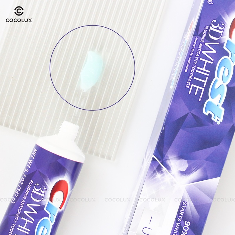 Kem Đánh Răng Crest 3D White Advanced Triple Whitening 147g