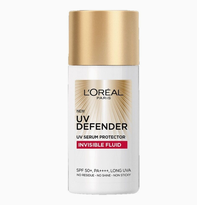 Kem Chống Nắng Loreal UV Defender Serum Invisible Fluid Mỏng Nhẹ 50ml