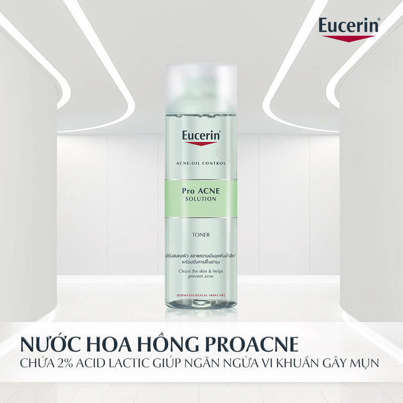 Bộ Sản Phẩm Eucerin Serum & Toner Giúp Giảm Thâm Mụn 