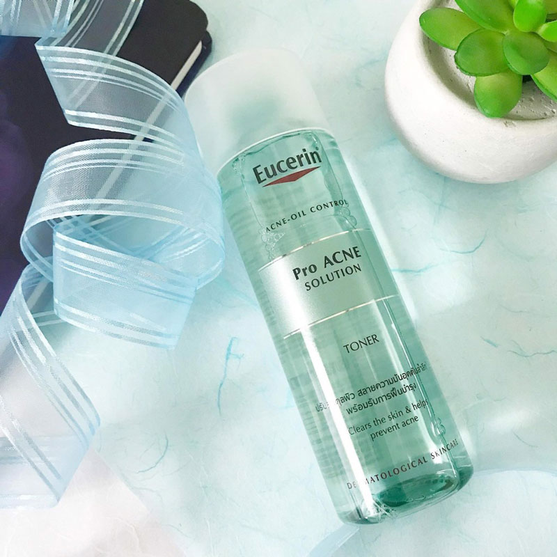 Bộ Sản Phẩm Eucerin Serum & Toner Giúp Giảm Thâm Mụn 